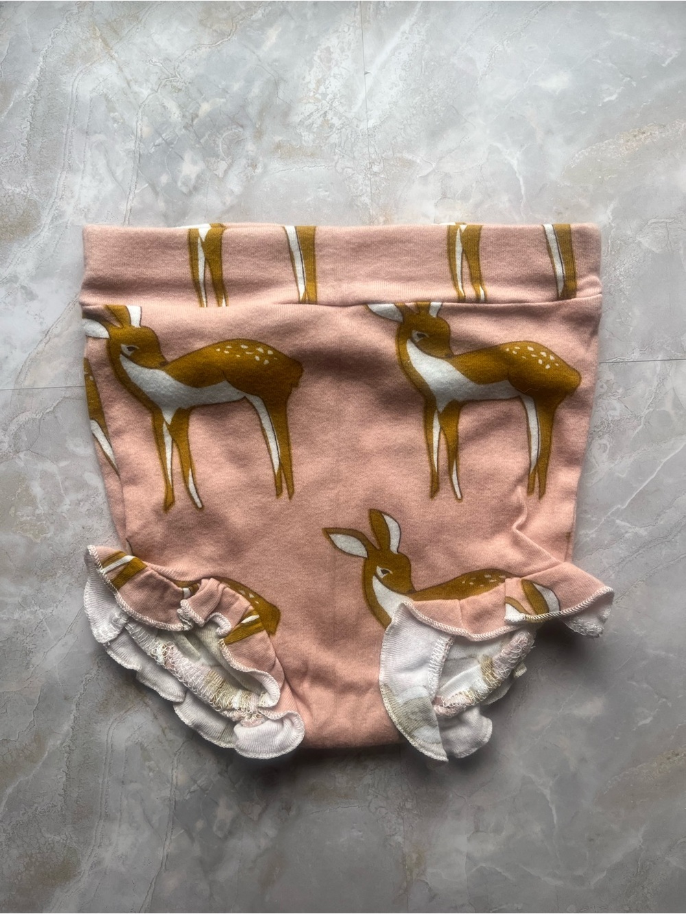 Milkbarn deer print bloomers 3-6 months